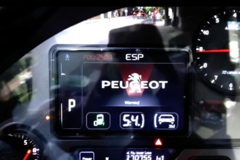 Voyant ESP allumé et perte de puissance Peugeot
