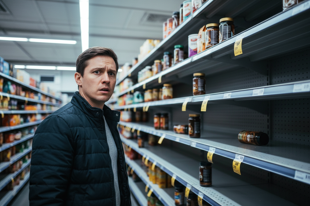 Les ruptures de stock de café sont déjà visibles en supermarché