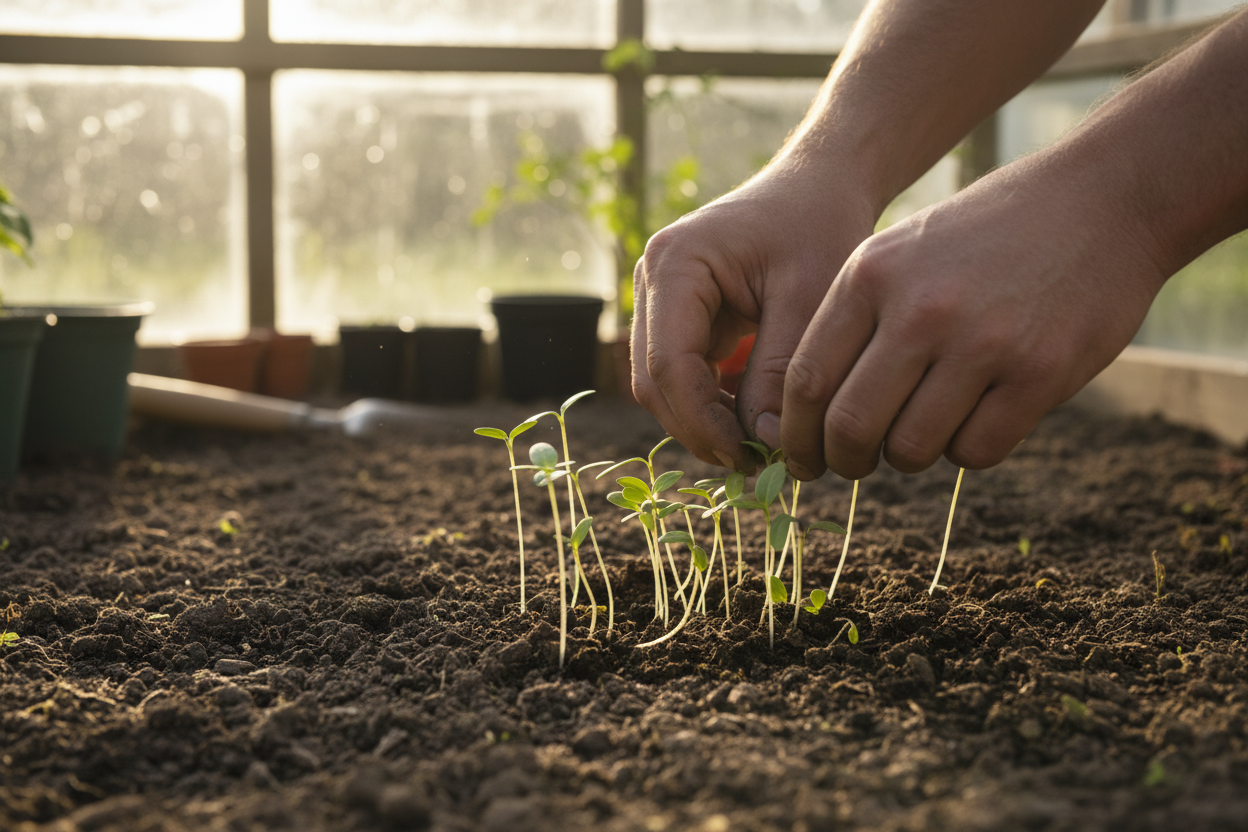 L'éclaircissage, l'étape que les jardiniers débutants oublient
